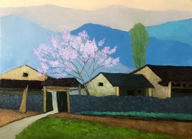 Ngắm cảnh đẹp vùng cao khiến tâm hồn thư thái