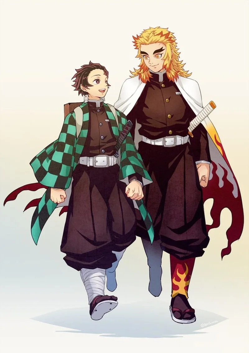 Khám phá sức mạnh phối hợp qua rengoku x tanjiro