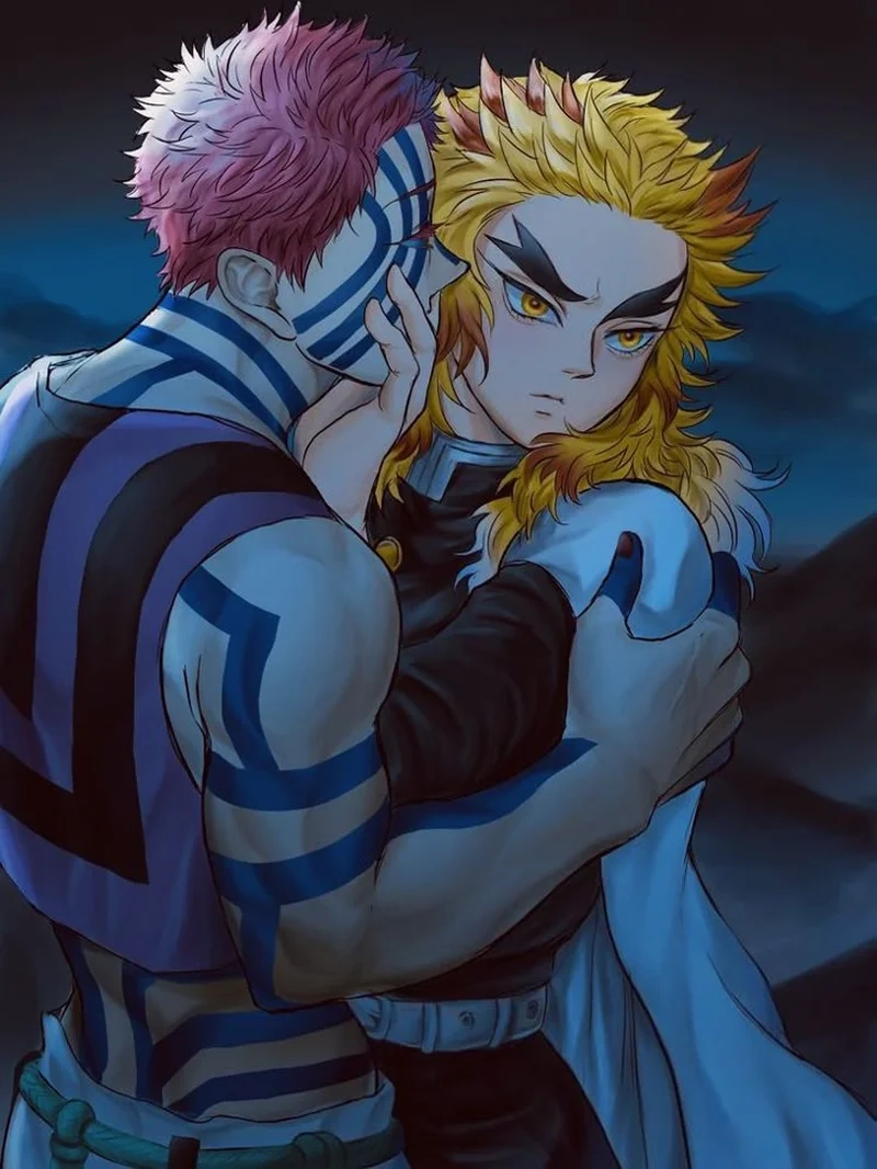 Trải nghiệm trận chiến dữ dội với akaza x rengoku