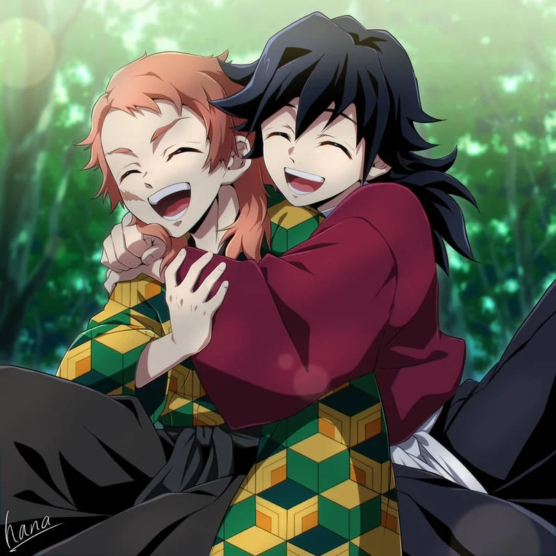 Thêm sức hấp dẫn cho bộ sưu tập demon sabito x giyuu