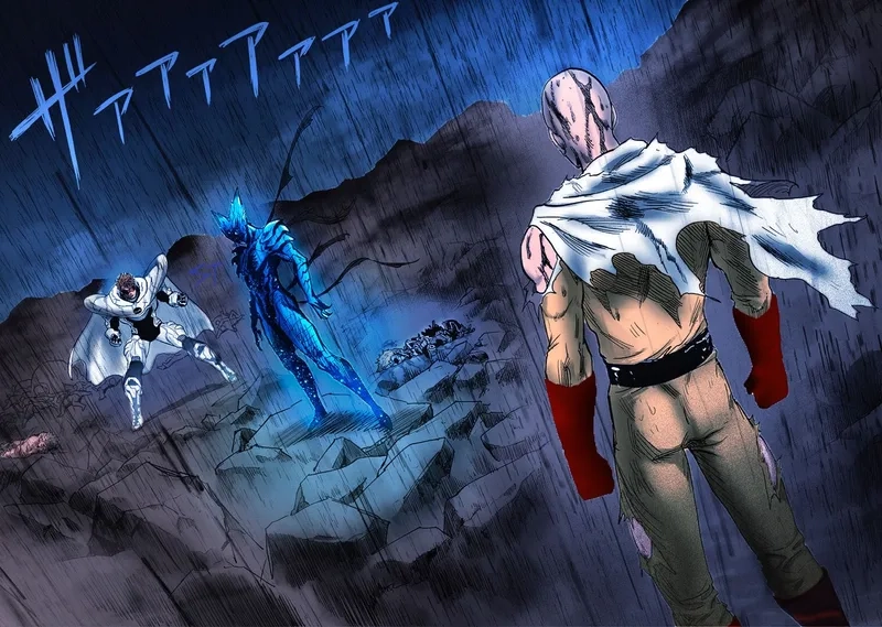 Cảm nhận sức mạnh siêu anh hùng saitama garou