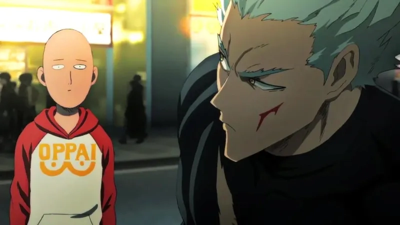 Trận chiến đỉnh cao giữa saitama đấu với garou