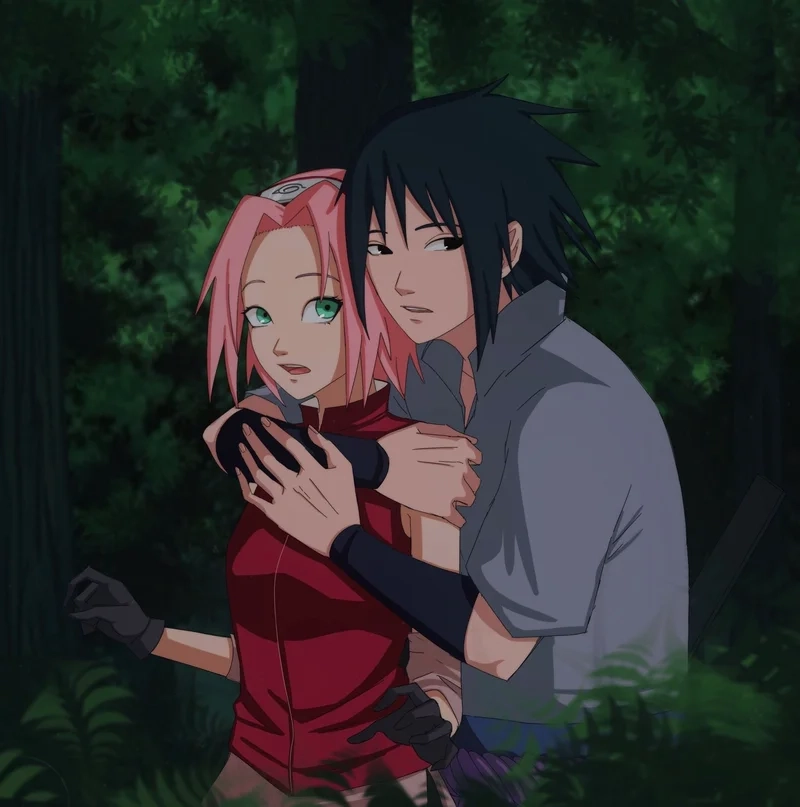 Cặp đôi quyền lực trong sakura haruno sasuke uchiha