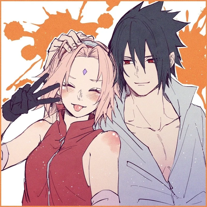 Hình ảnh lãng mạn của sakura và sasuke hẹn hò