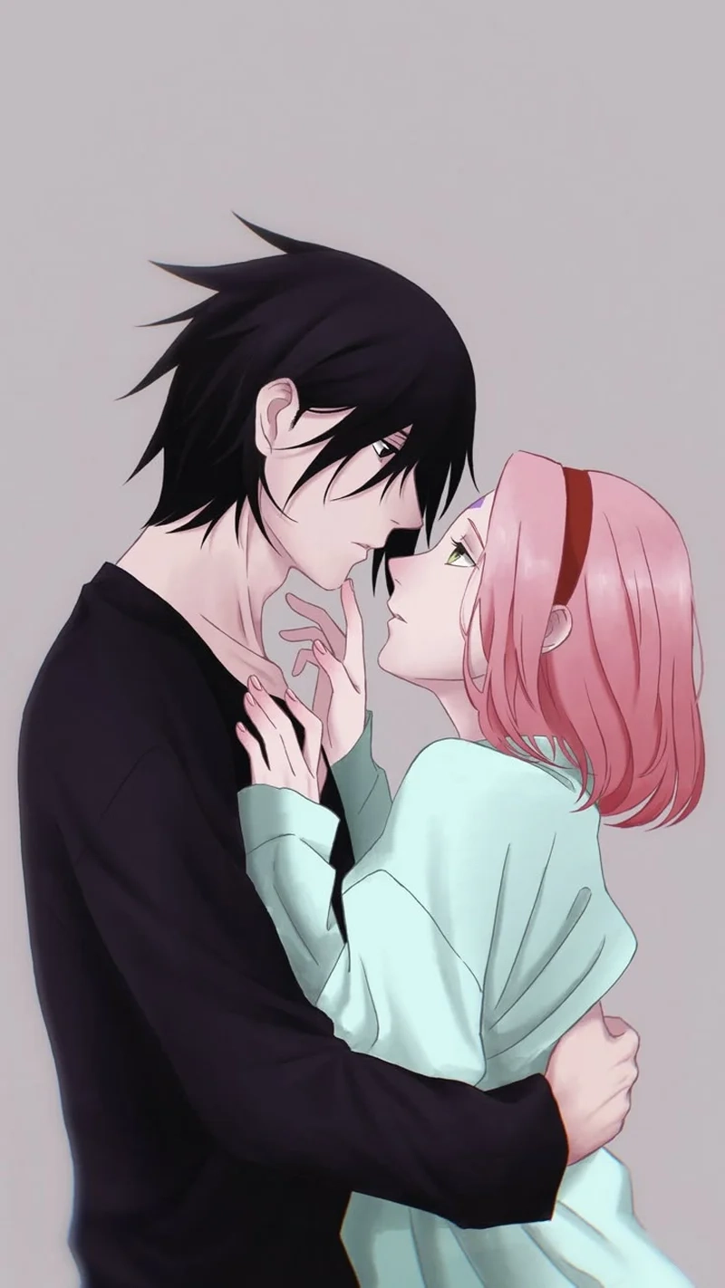 Hình ảnh lãng mạn của sakura và sasuke hẹn hò