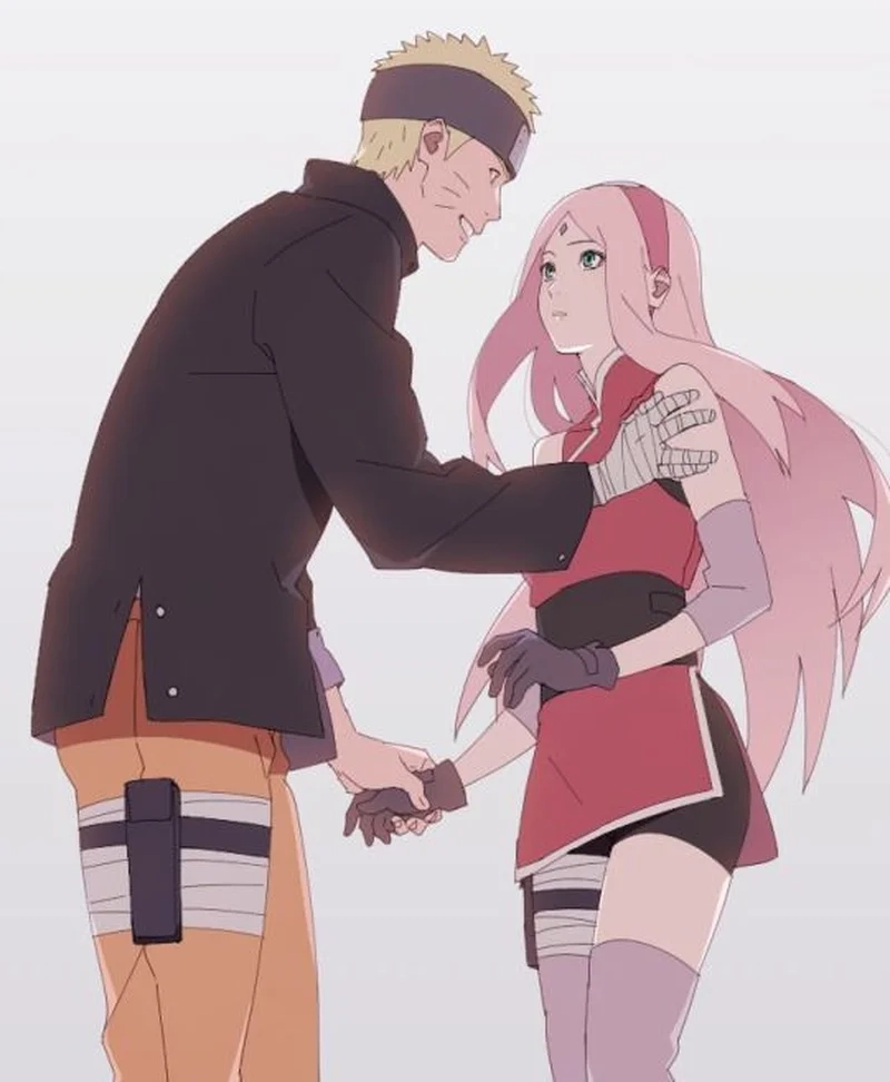 Nụ hôn lãng mạn của naruto x sakura kiss
