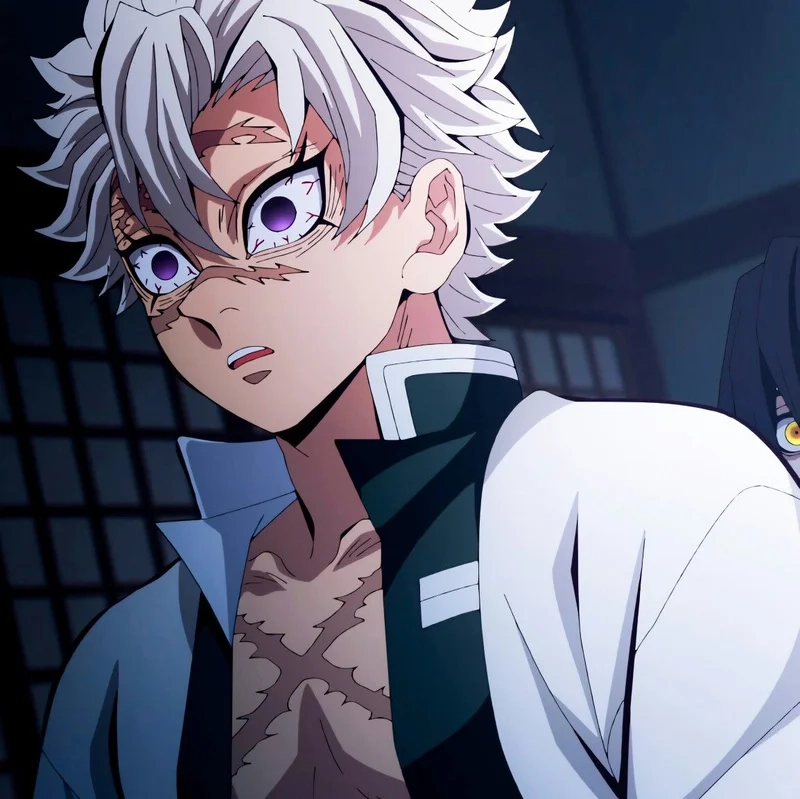 Khám phá thần thái tuyệt vời của sanemi anime