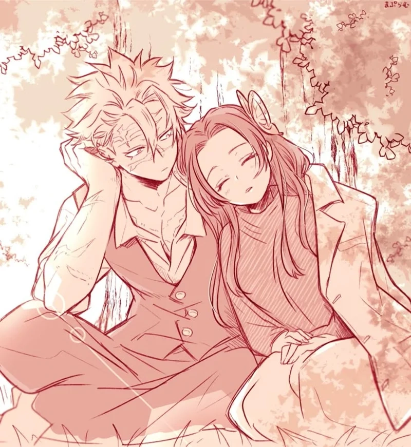 Khám phá mối quan hệ thú vị qua sanemi x kanae