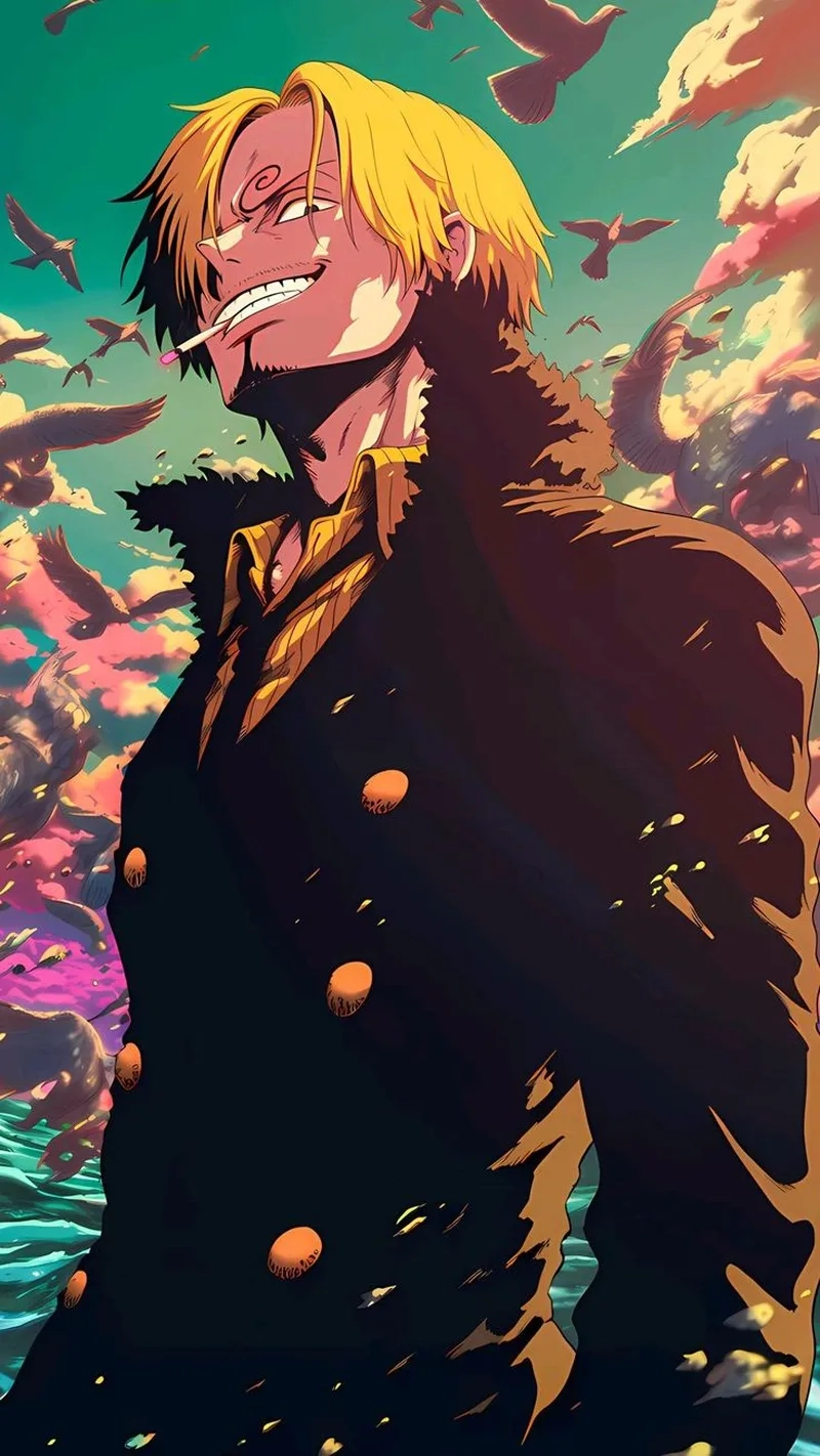 Khoảnh khắc đáng yêu của sanji cute