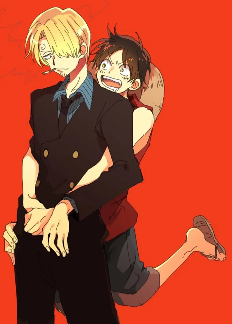 Phiêu lưu hải tặc cùng luffy x sanji