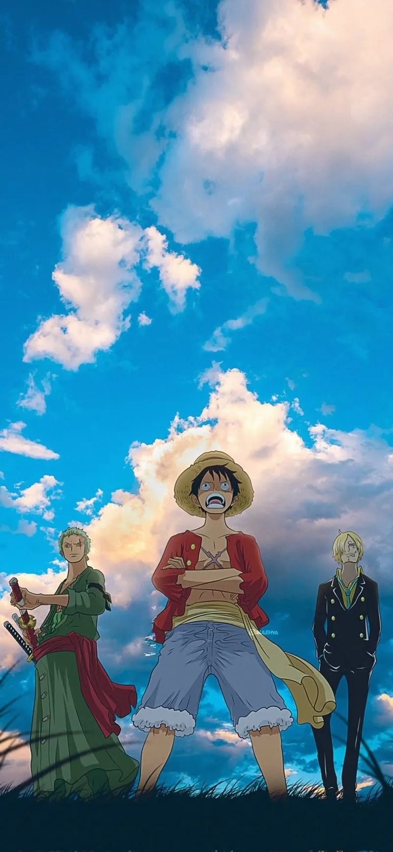 Kết hợp sức mạnh phi thường luffy x zoro x sanji