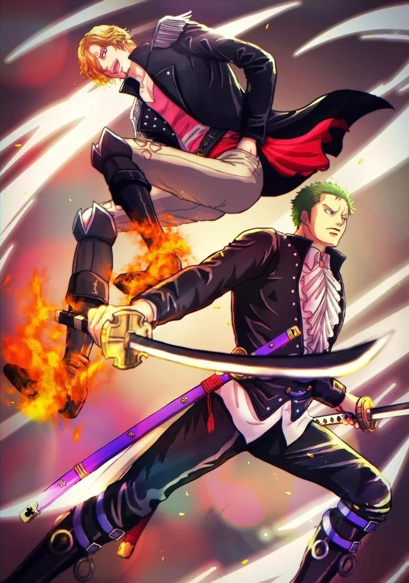 Khám phá sức hút đặc biệt sanji and zoro