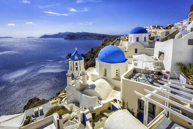 Thưởng ngoạn thiên đường tại santorini hy lạp