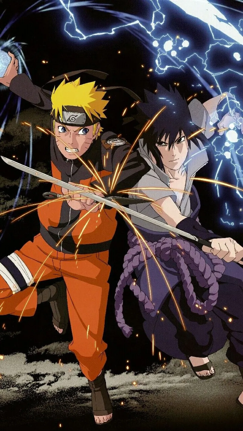 Hồi hộp với lần naruto gặp lại sasuke