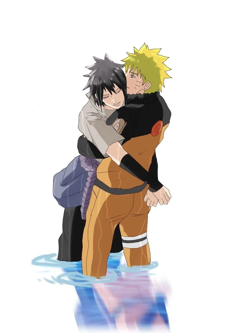Khoảnh khắc dễ thương của naruto sasuke cute