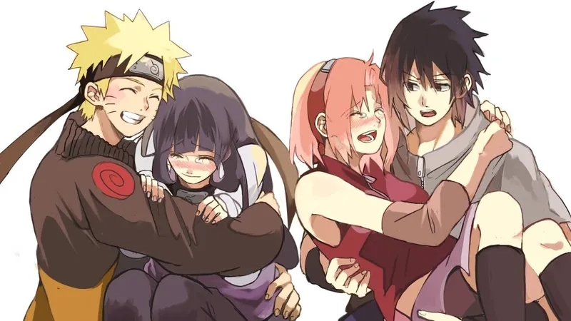 Cảm nhận sâu sắc với hinata naruto sasuke sakura
