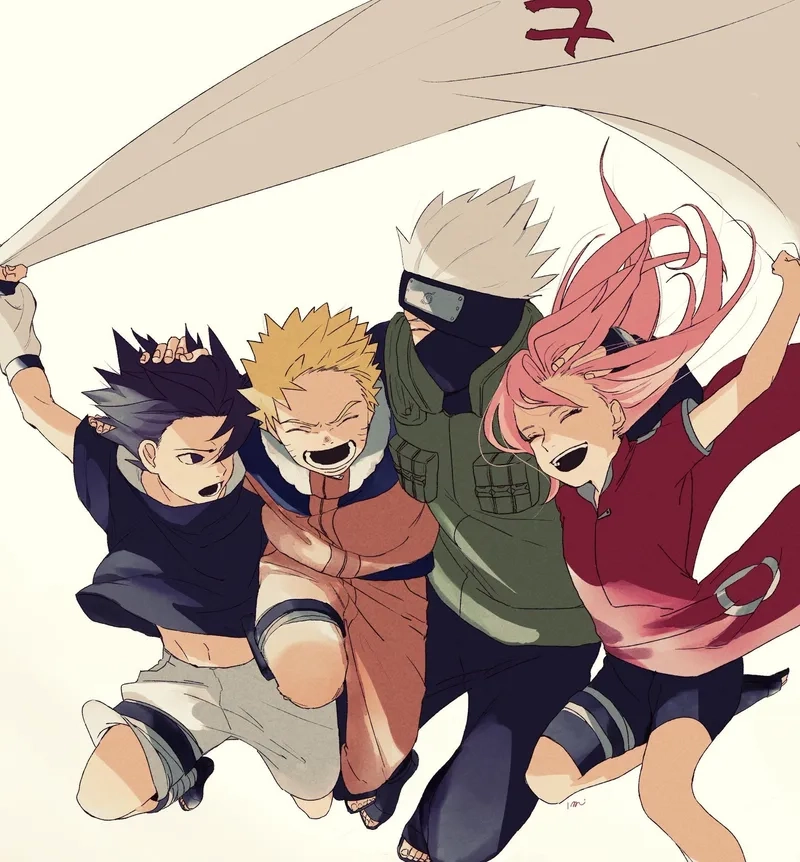 Chiến thuật và kỷ niệm trong kakashi sasuke sakura naruto