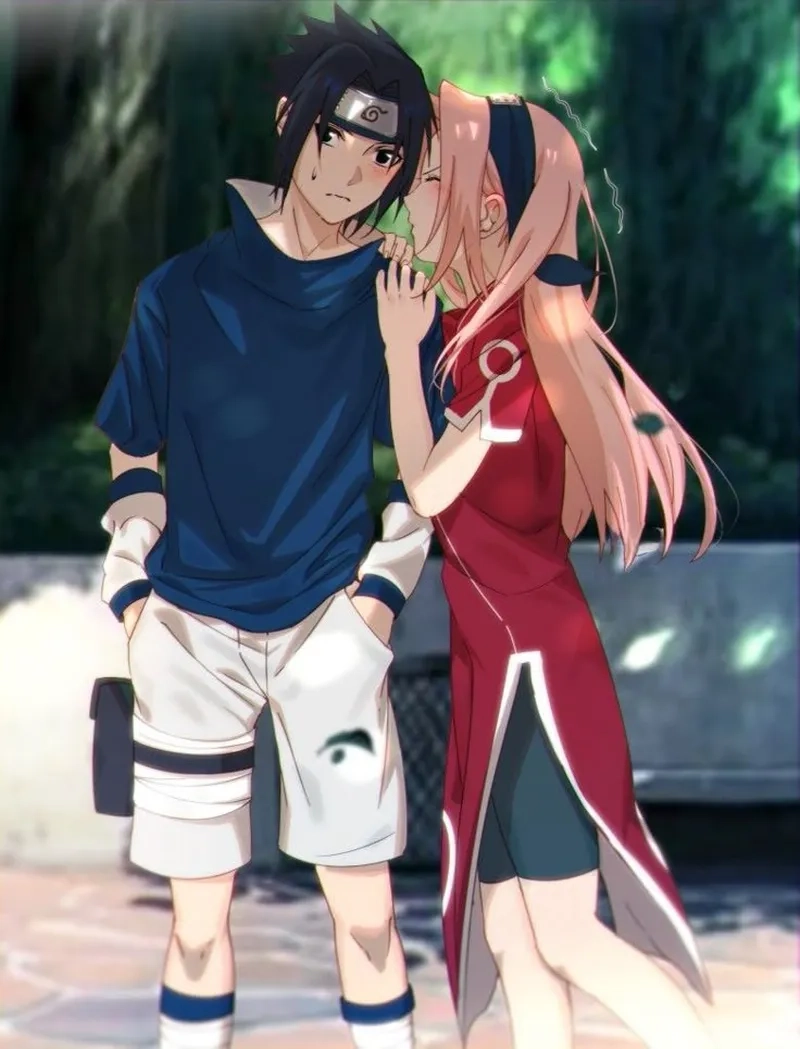 Chứng kiến khoảnh khắc ngọt ngào sakura và sasuke hẹn hò