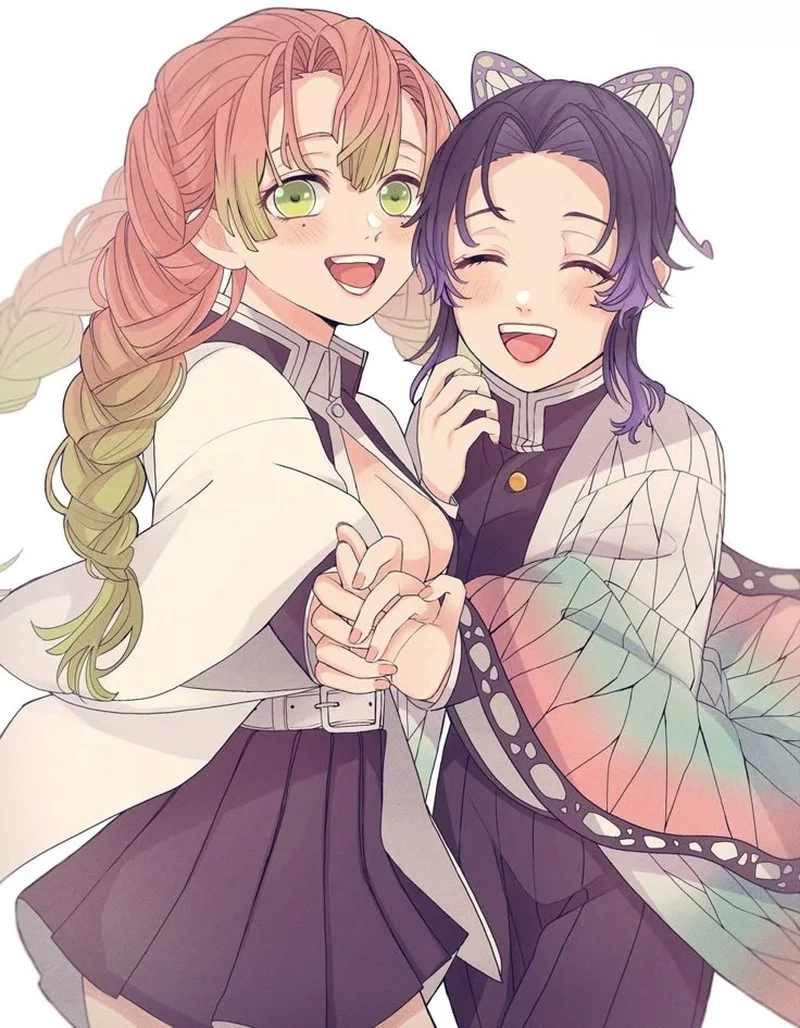 Khám phá tình bạn nổi bật shinobu mitsuri