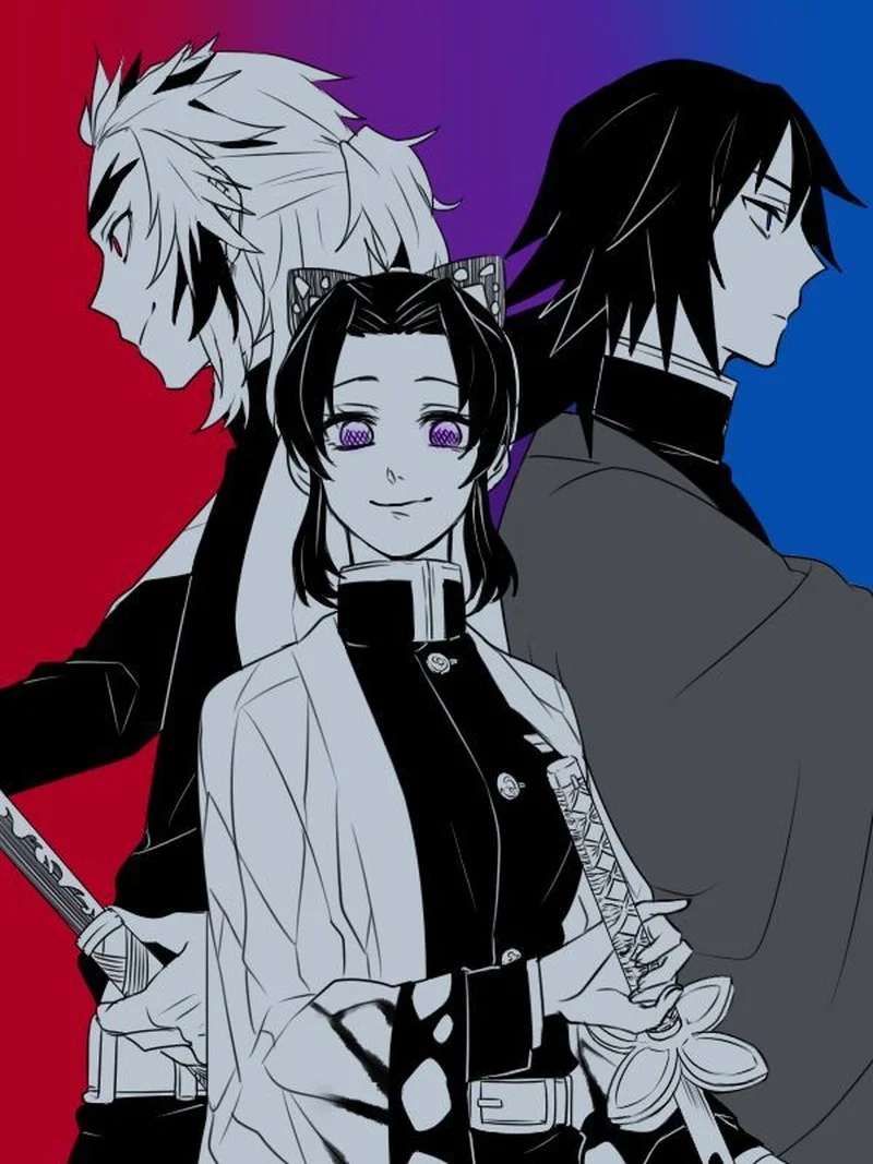 Đắm chìm trong truyện tranh với doujinshi giyuu x shinobu