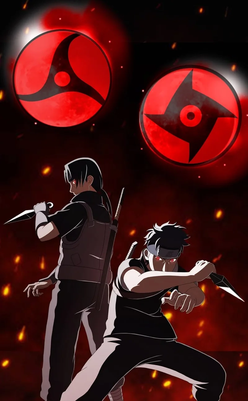 Ngắm khoảnh khắc anh hùng của shisui and itachi