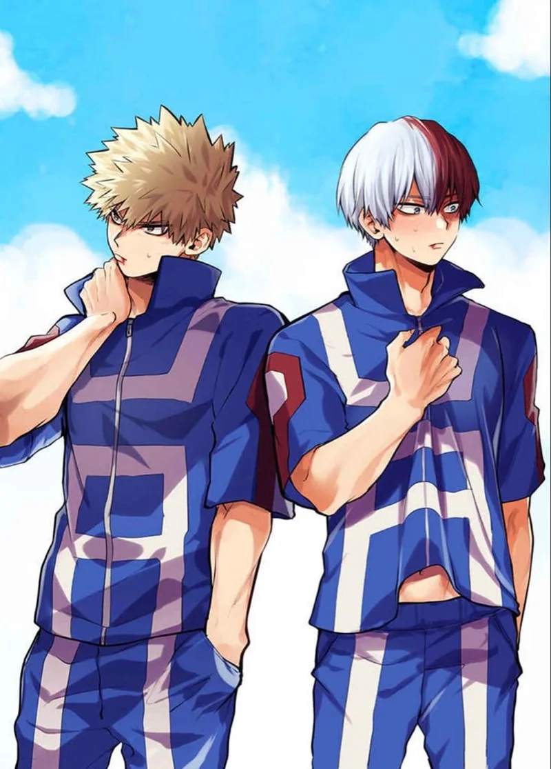 Thưởng thức khoảnh khắc đẹp bakugou x shoto