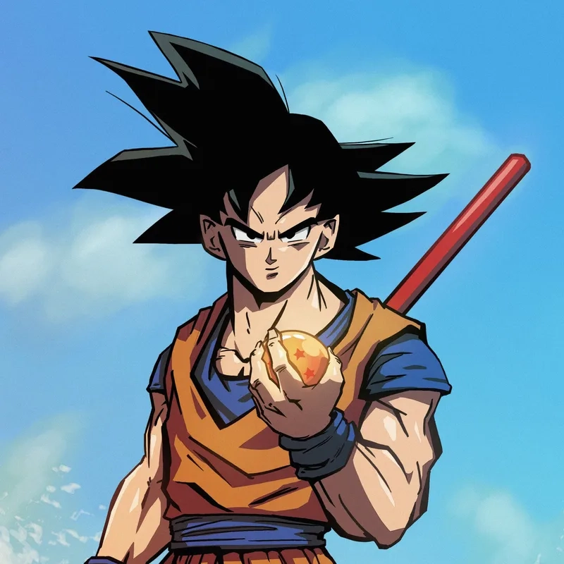 Lưu giữ khoảnh khắc ấn tượng với goku background