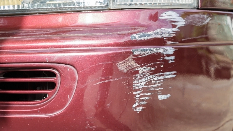 Những nguyên nhân khiến sơn ô tô bị trầy xước