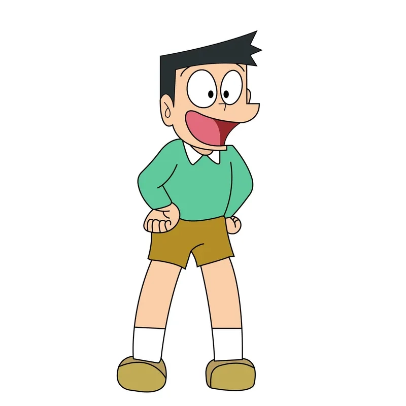 Ngắm nhìn nét đáng yêu của suneo cute hôm nay