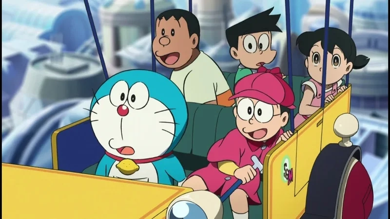 Khám phá hình đẹp nobita doraemon shizuka chaien suneo