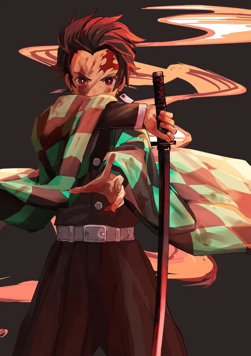 Tăng sức hút với hình độc đáo ảnh tanjiro ngầu