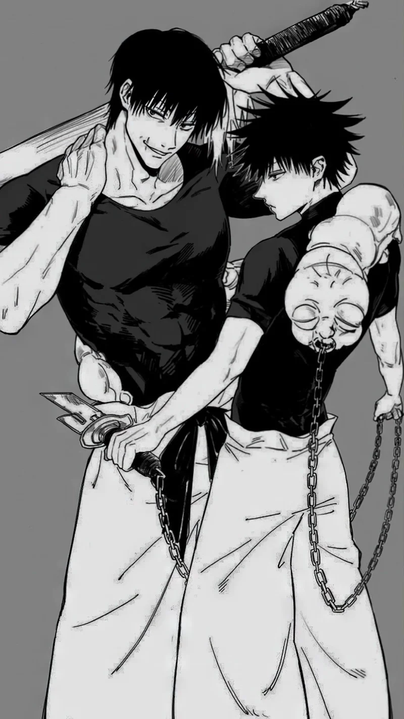 Hòa nhịp sức mạnh với toji and megumi