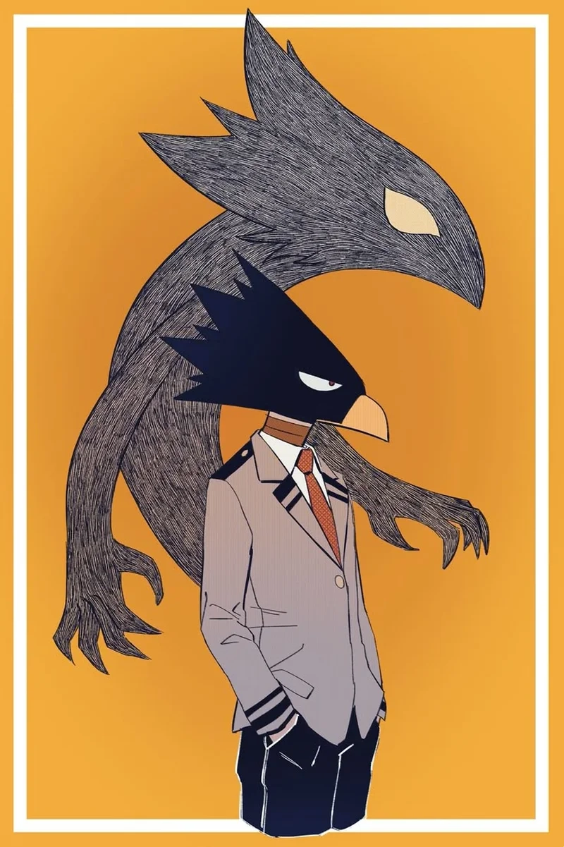Ngắm tạo hình độc đáo trong anime tokoyami