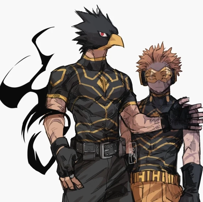 Fan art sáng tạo hawks tokoyami