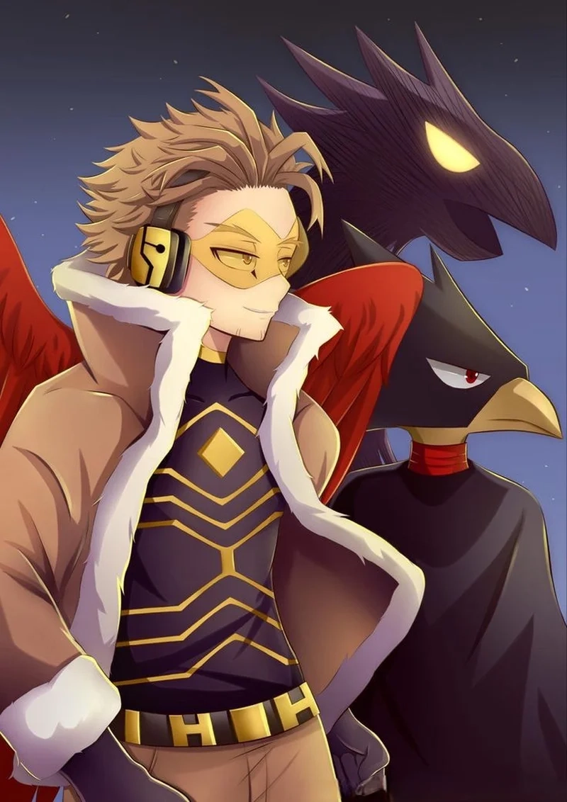 Truyện tranh nổi bật mha hawks x tokoyami