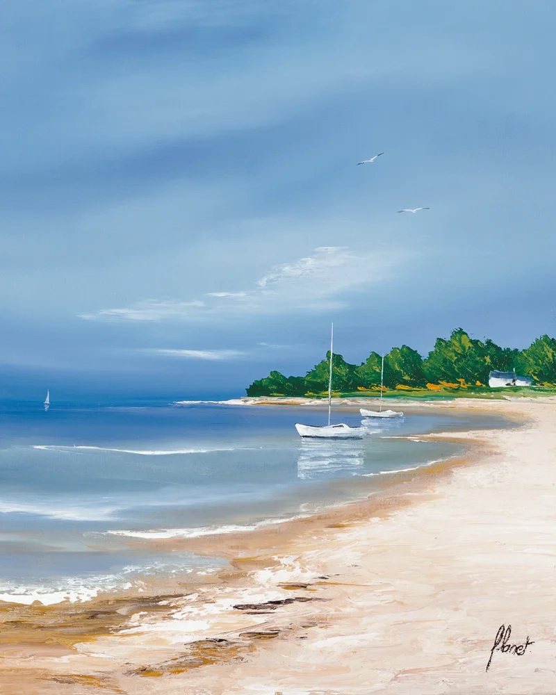 Khám phá vẻ đẹp tự nhiên qua tranh vẽ biển đẹp