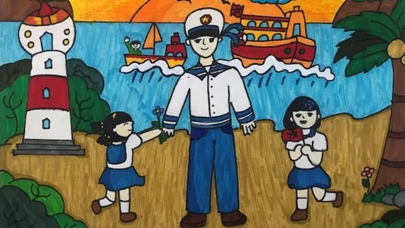 Chiêm ngưỡng nghệ thuật qua tranh vẽ biển đẹp sống động