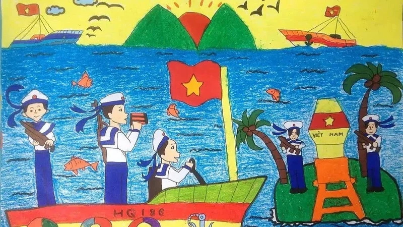 Thư giãn với tranh phong cảnh biển đẹp tự nhiên