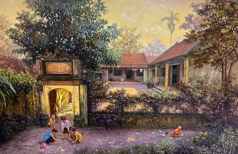 Khám phá chiều sâu sống động của tranh phong cảnh đẹp