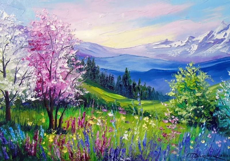 Chiêm ngưỡng khung cảnh tươi mới từ ảnh phong cảnh mùa xuân đẹp