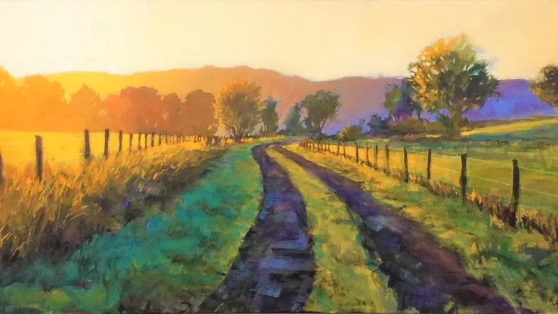 Ngắm cảnh xanh mát qua tranh phong cảnh thiên nhiên