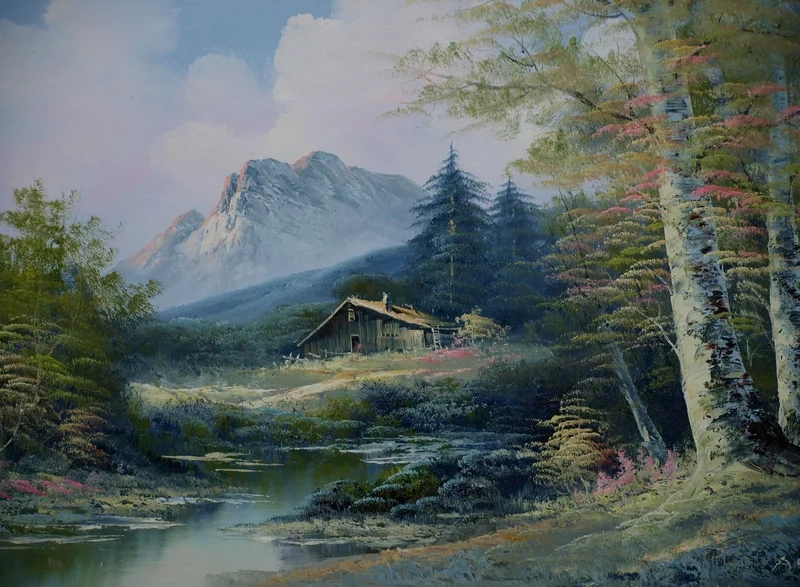 Thỏa sức sáng tạo với vẽ tranh phong cảnh thiên nhiên đẹp