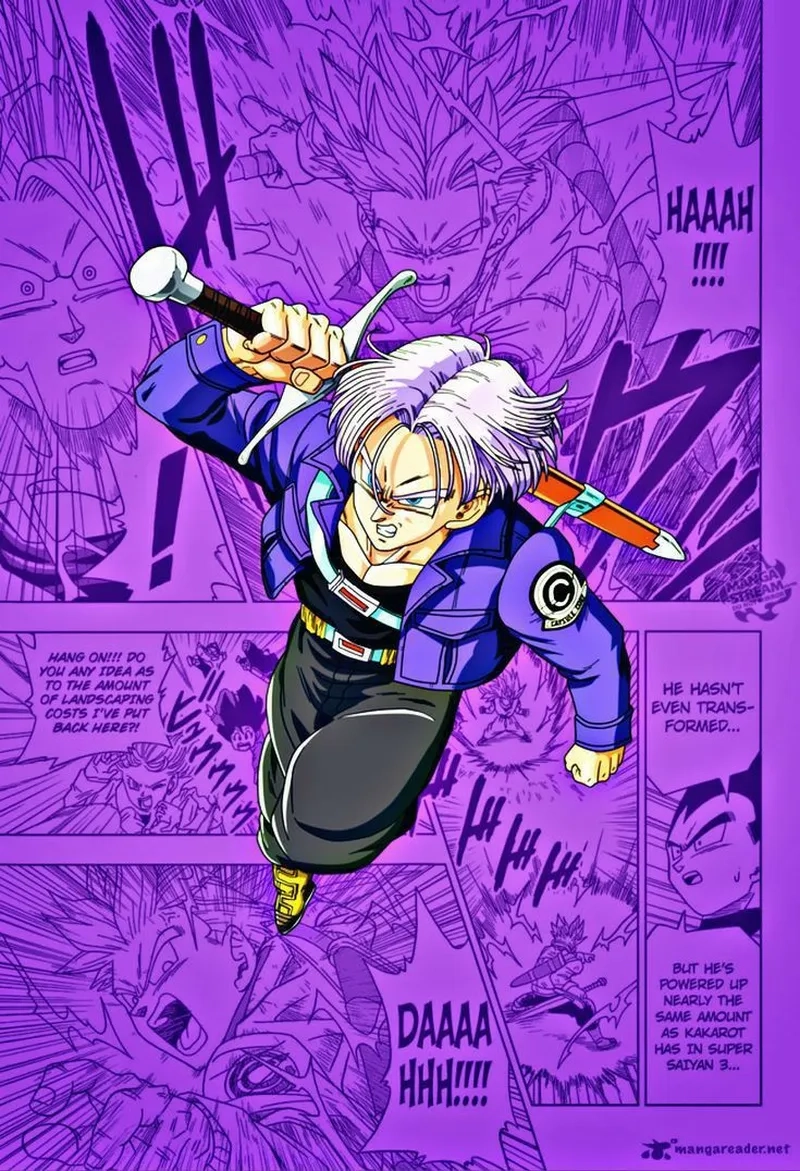 Thưởng thức mọi chi tiết thú vị trong trunks manga