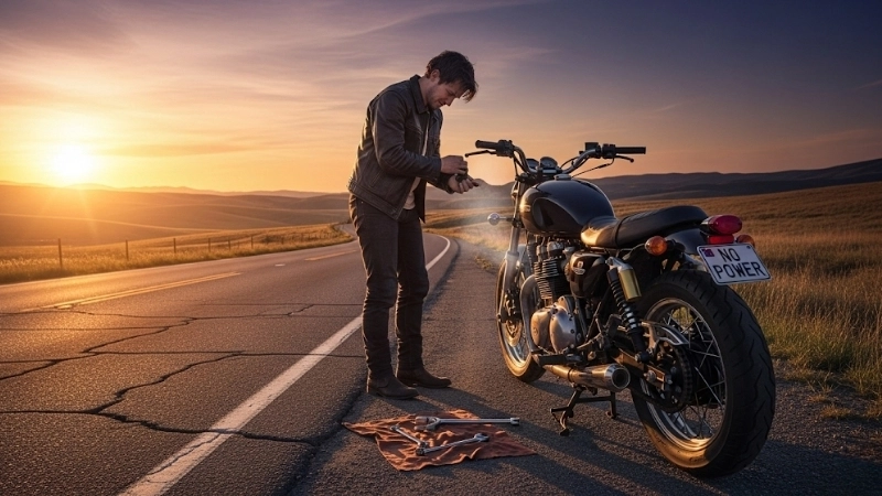 Dấu hiệu nhận biết xe máy mất lực kéo