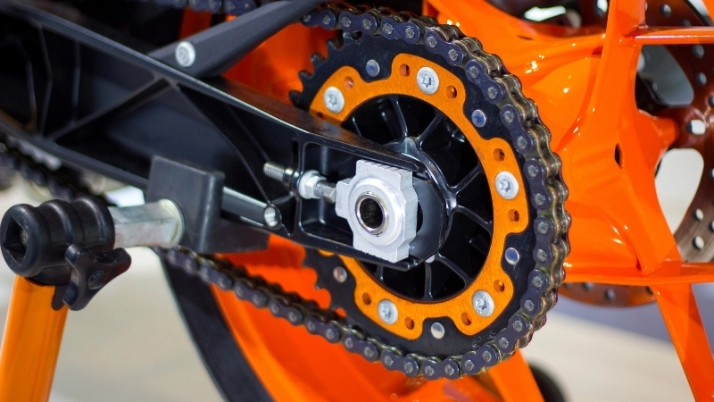 Dấu hiệu nhận biết xích xe máy tuột