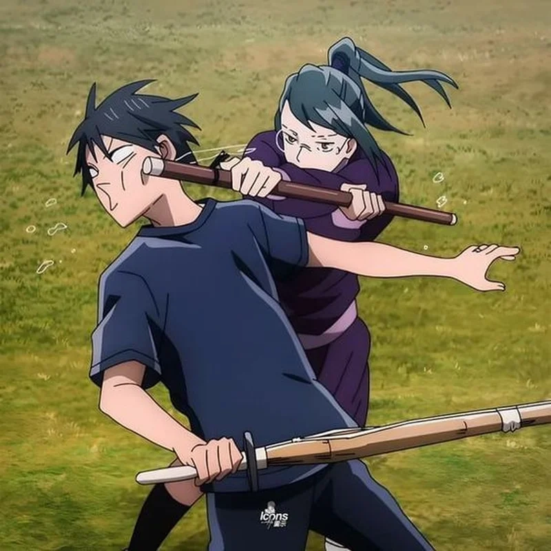 Những pha hành động gay cấn maki vs yuta