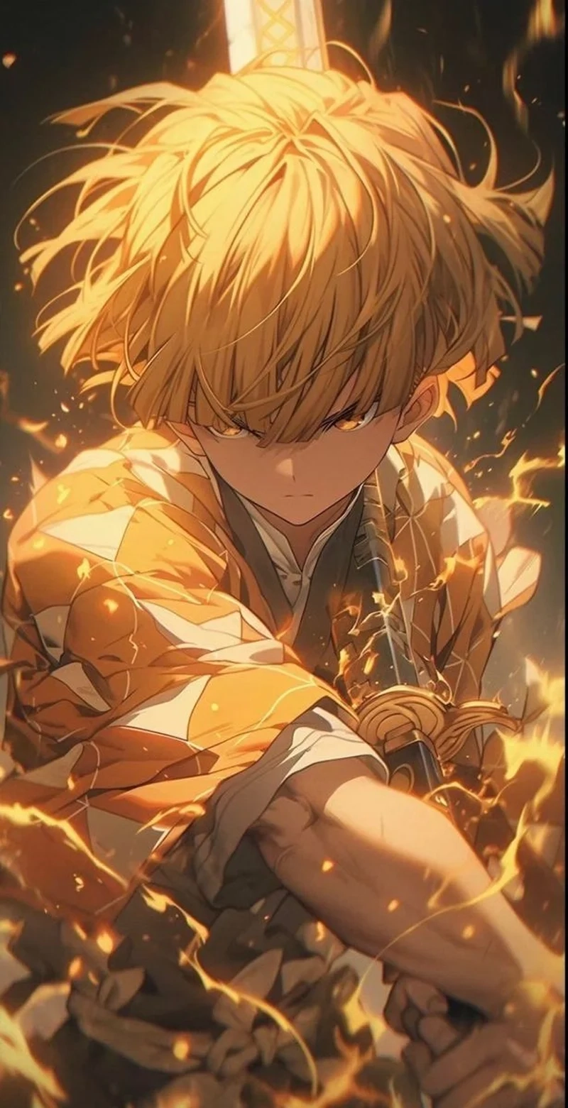 Thêm phong cách cho bộ sưu tập với ảnh zenitsu ngầu