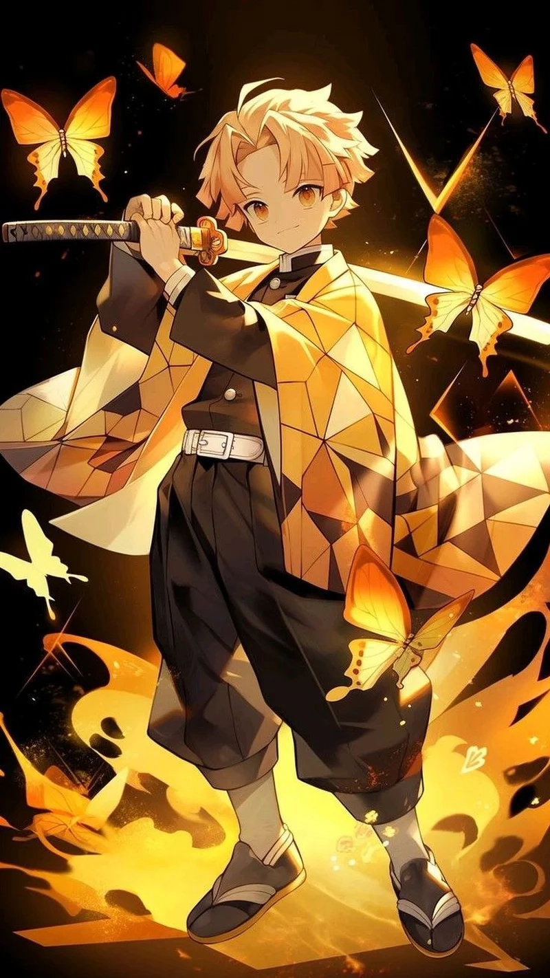 Trải nghiệm dễ thương với ảnh zenitsu cute