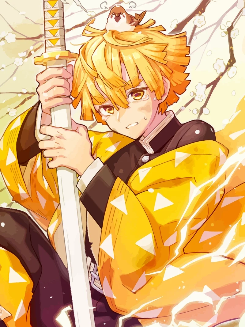 Thế giới anime sống động cùng ảnh anime zenitsu