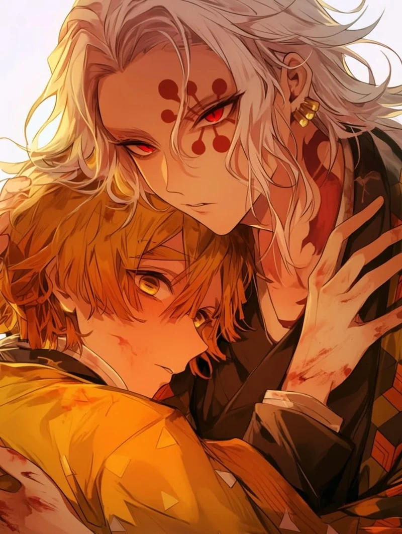 Sức mạnh đồng đội cùng Uzui x Zenitsu